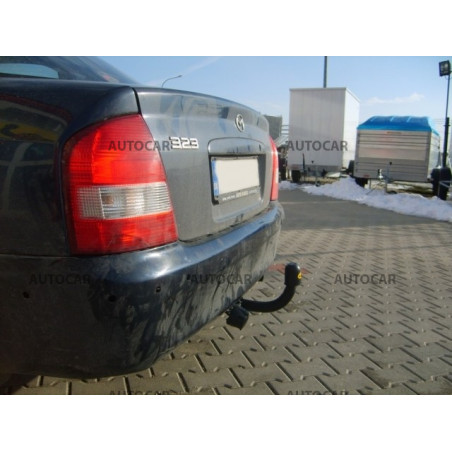 Anhängerkupplung für Mazda 323 - BJ - 4 tür. - manuall–AHK starr