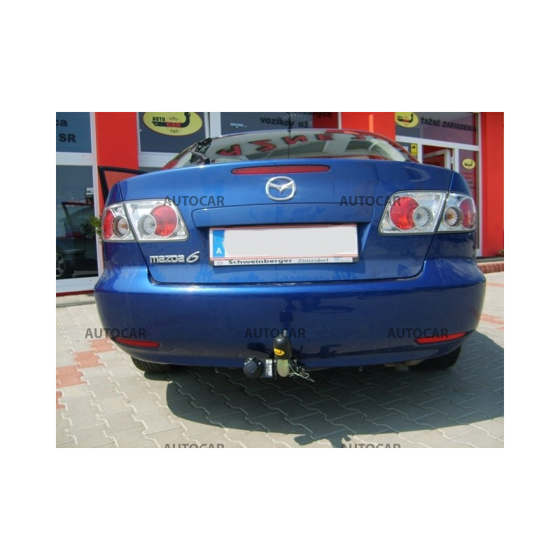 Anhängerkupplung für Mazda 6 - GG - 4/5 tür. - automat–AHK abnehmbar