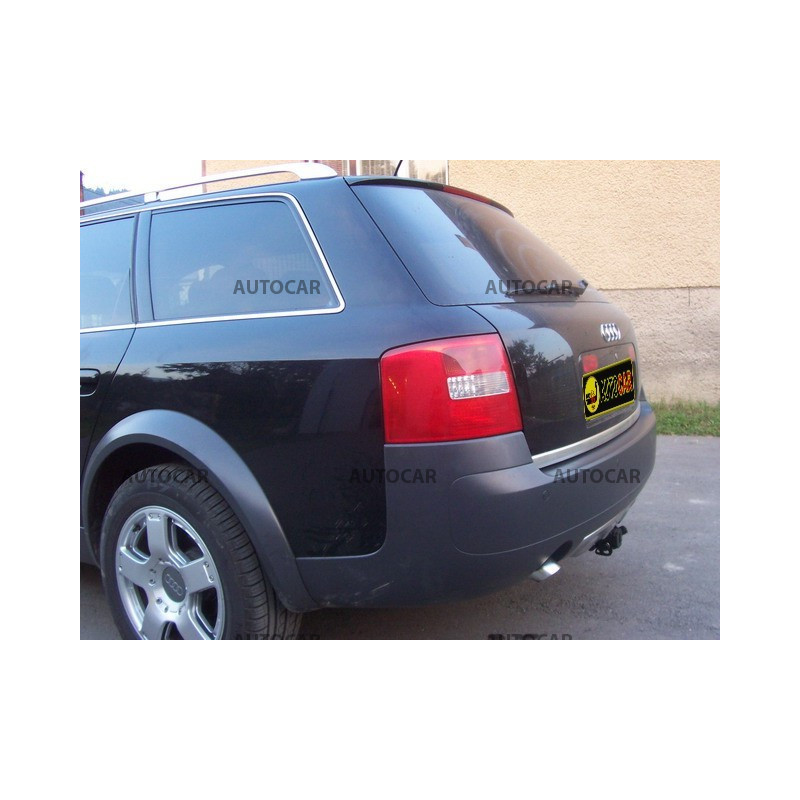 Anhängerkupplung für A 6 Allroad - Avant, Quattro, (4 BH) - automat–AHK abnehmbar - von 2000 bis 2006