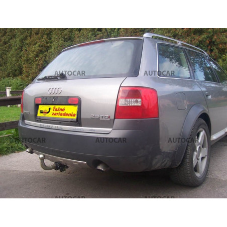 Anhängerkupplung für A 6 Allroad - Avant, Quattro, (4 BH) - automat–AHK abnehmbar - von 2000 bis 2006