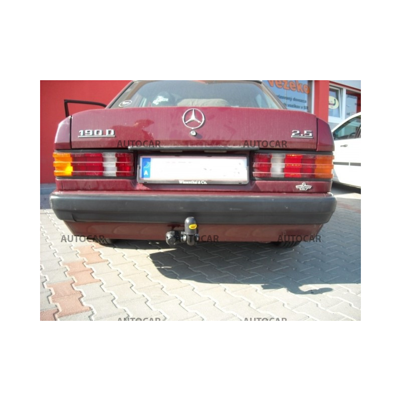 Anhängerkupplung für Mercedes 190 (W201) - manuall–AHK starr