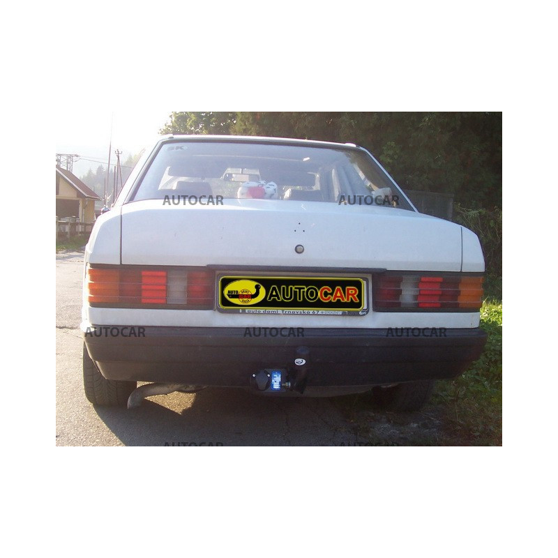 Anhängerkupplung für Mercedes 190 (W201) - manuall–AHK starr