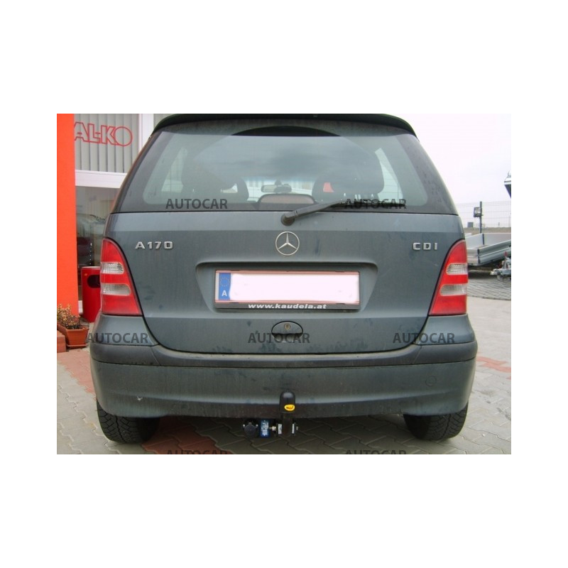 Anhängerkupplung für A - 5 dv W168 - manuell–AHK starr - von 1997/10 bis 2004