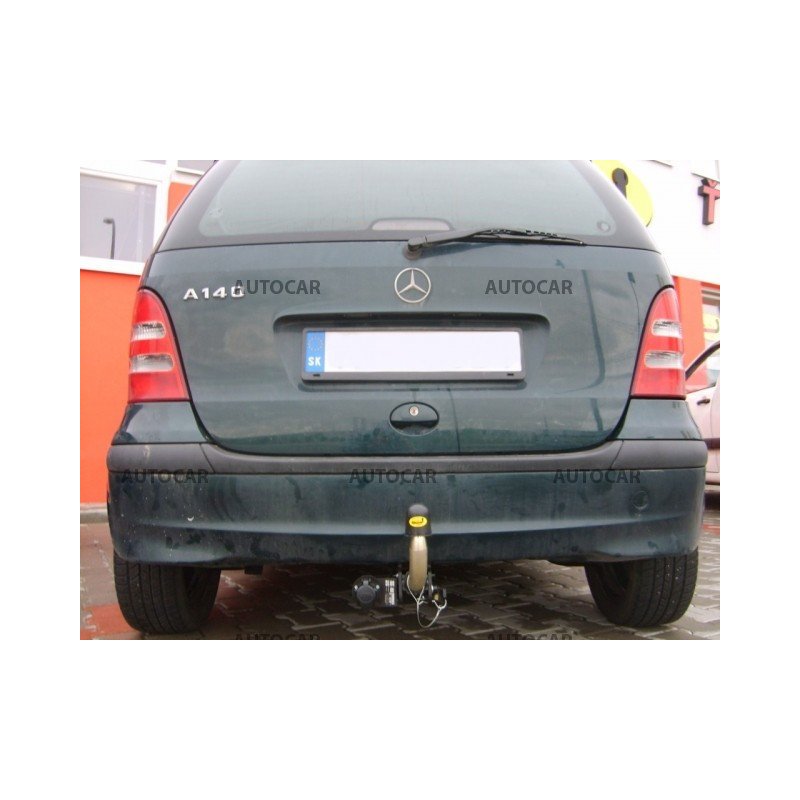 Anhängerkupplung für A - 5 dv W168 - automat–AHK abnehmbar - von 1997/10 bis 2004