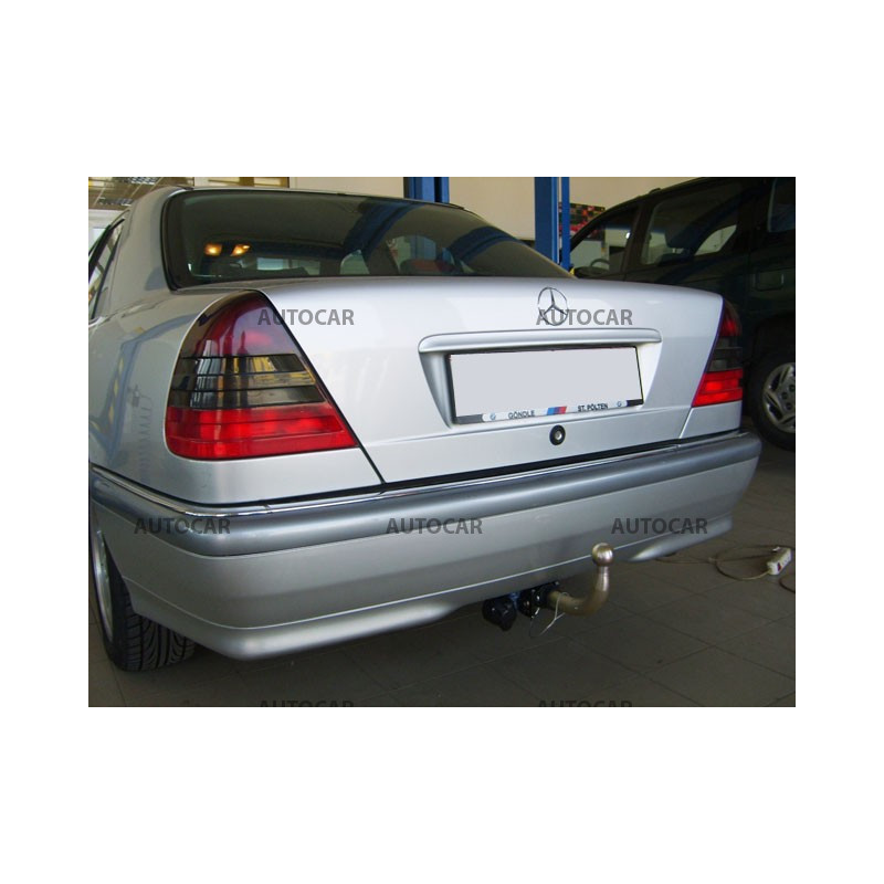 Anhängerkupplung für C - 4-türig Combi, (W 202) - automat–AHK abnehmbar - von 1993 bis 2000