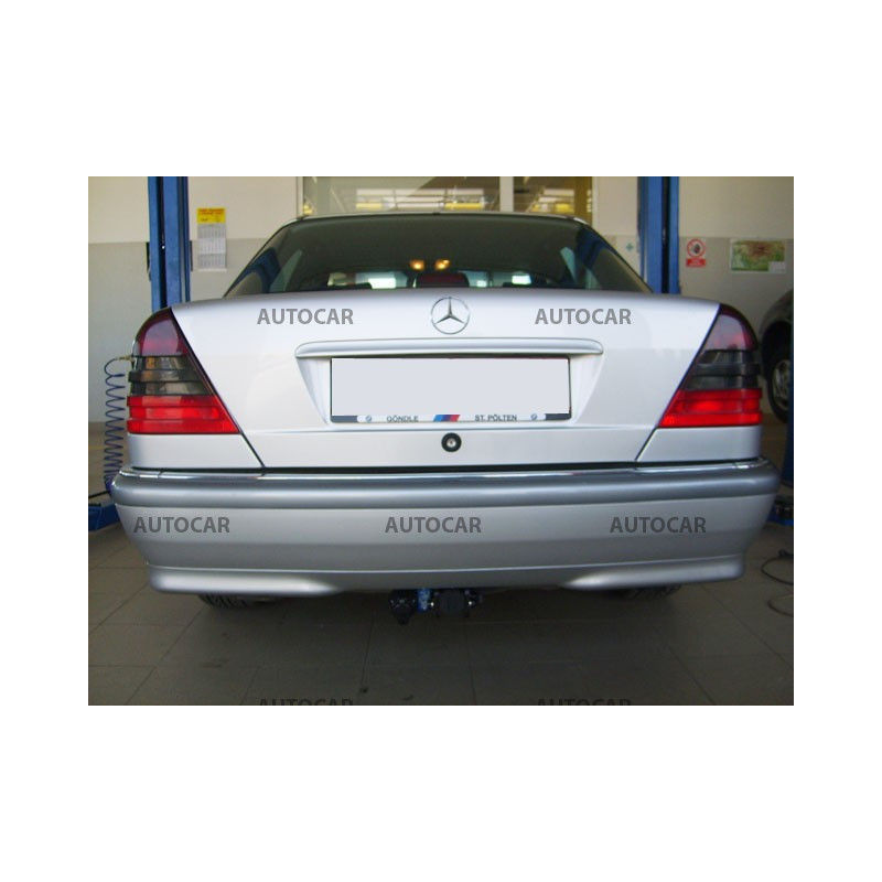 Anhängerkupplung für C - 4-türig Combi, (W 202) - automat–AHK abnehmbar - von 1993 bis 2000