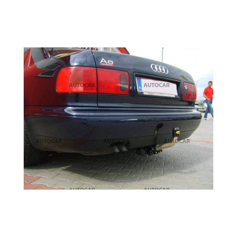 Anhängerkupplung für A 8 - 4-türig,Quattro, (4D2, 4 D8, S8) - automat–AHK abnehmbar - von 1994 bis 2001