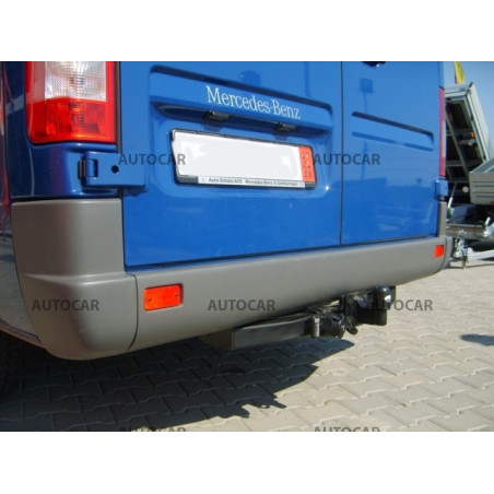 Anhängerkupplung für Mercedes SPRINTER - Kastenwagen ohne Treppe - Radstand 3,55 / 4,025 m - Festeinbau Anhängerkupplung für Mercedes SPRINTER - Kastenwagen ohne Treppe - Radstand 3,55 / 4,025 m - Festeinbau