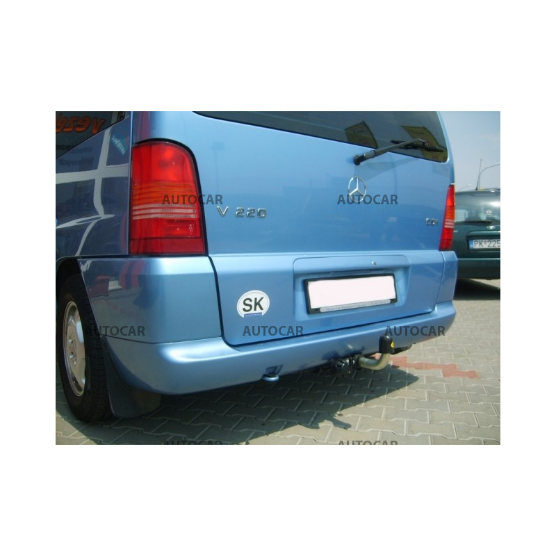 Anhängerkupplung für Mercedes V / VIANO / VITO (W638) - automat–AHK abnehmbar