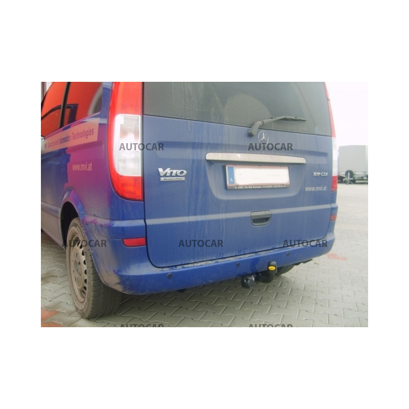 Anhängerkupplung für Mercedes V / VIANO / VITO (W639) - manuall–AHK starr