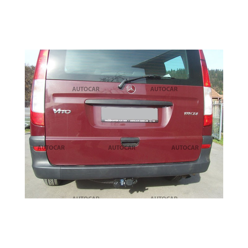 Anhängerkupplung für Mercedes V / VIANO / VITO (W639) - automat–AHK abnehmbar