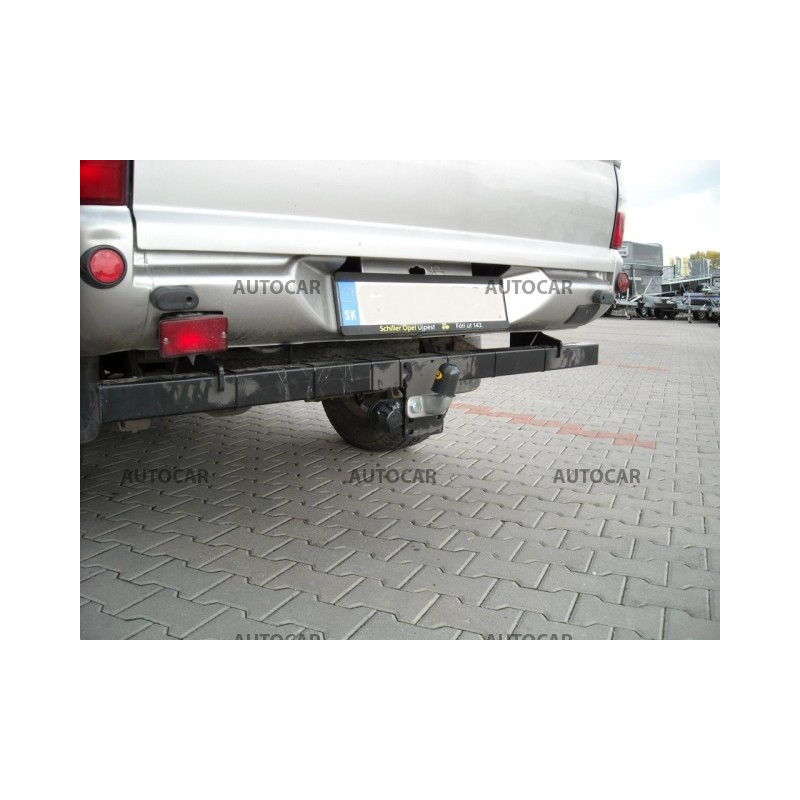 Anhängerkupplung für L 200 - valník, výškovo polohovať.guľa (K_ T) - starre Anhängerkupplung - von 1996 bis 2002