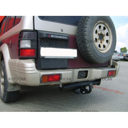 Anhängerkupplung für PAJERO - 3/5-türig, ( V2/V4 ) - manuell–AHK starr - von 1991 bis 2002/02 Anhängerkupplung für PAJERO - 3/5-türig, ( V2/V4 ) - manuell–AHK starr - von 1991 bis 2002/02
