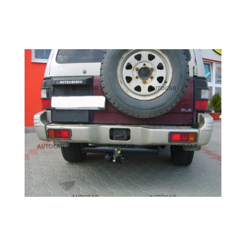 Anhängerkupplung für PAJERO - 3/5-türig, ( V2/V4 ) - manuell–AHK starr - von 1991 bis 2002/02
