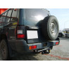 Anhängerkupplung für PAJERO - 3/5-türig, ( V2/V4 ) - manuell–AHK starr - von 1991 bis 2002/02 Anhängerkupplung für PAJERO - 3/5-türig, ( V2/V4 ) - manuell–AHK starr - von 1991 bis 2002/02
