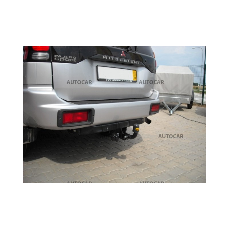 Anhängerkupplung für PAJERO - SPORT - 3/5-türig (K 90) - manuell–AHK starr - von 1998