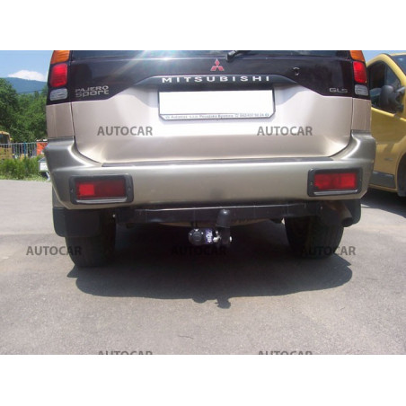 Anhängerkupplung für PAJERO - SPORT - 3/5-türig (K 90) - manuell–AHK starr - von 1998 Anhängerkupplung für PAJERO - SPORT - 3/5-türig (K 90) - manuell–AHK starr - von 1998