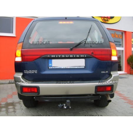 Anhängerkupplung für PAJERO - SPORT - 3/5-türig (K 90) - manuell–AHK starr - von 1998 Anhängerkupplung für PAJERO - SPORT - 3/5-türig (K 90) - manuell–AHK starr - von 1998