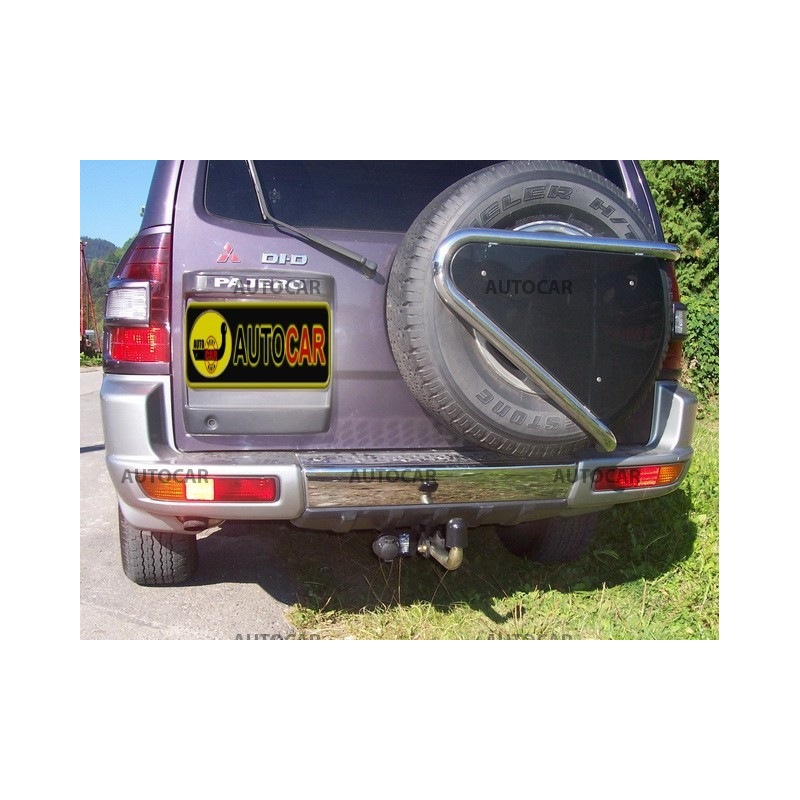 Anhängerkupplung für PAJERO - 5-türig ( V60,V70 ) - manuell–AHK starr - von 2000 bis 2006/12