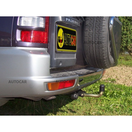 Anhängerkupplung für PAJERO - 5-türig ( V60,V70 ) - manuell–AHK starr - von 2000 bis 2006/12 Anhängerkupplung für PAJERO - 5-türig ( V60,V70 ) - manuell–AHK starr - von 2000 bis 2006/12