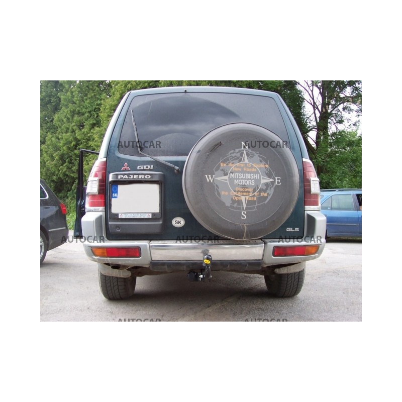 Anhängerkupplung für PAJERO - 5-türig ( V60,V70 ) - manuell–AHK starr - von 2000 bis 2006/12