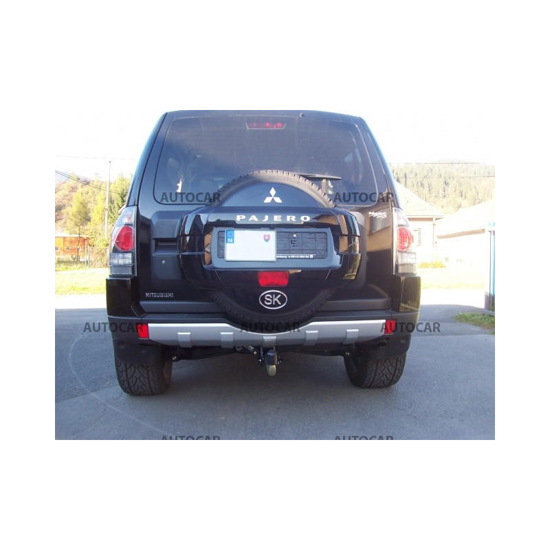 Anhängerkupplung für PAJERO - 3/5-türig - automat–AHK abnehmbar - von 2007