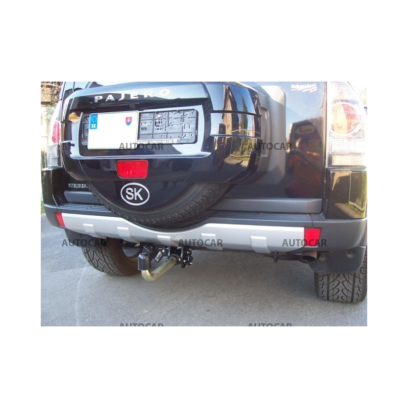 Anhängerkupplung für PAJERO - 3/5-türig - automat–AHK abnehmbar - von 2007