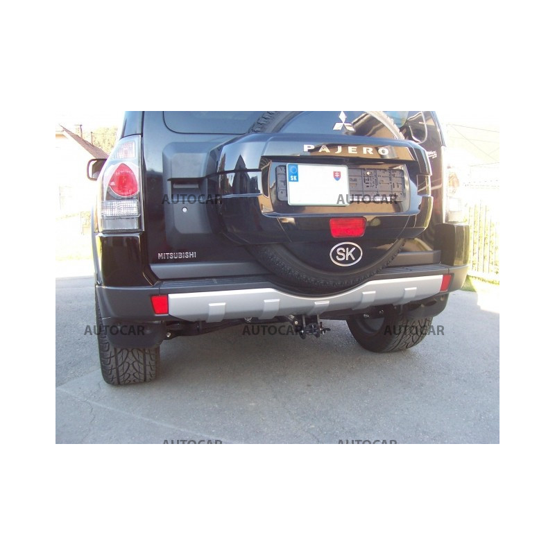 Anhängerkupplung für PAJERO - 3/5-türig - automat–AHK abnehmbar - von 2007