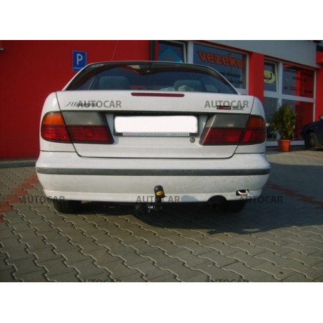 Anhängerkupplung für ALMERA - 4-türig,(N 15) - manuell–AHK starr - von 1995 bis 2000/02 Anhängerkupplung für ALMERA - 4-türig,(N 15) - manuell–AHK starr - von 1995 bis 2000/02