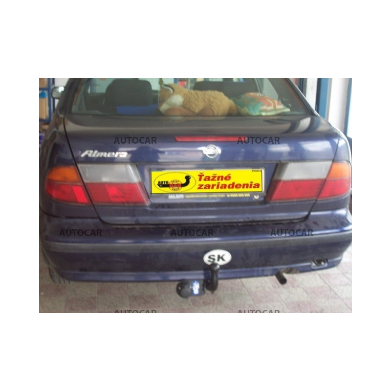 Anhängerkupplung für ALMERA - 4-türig,(N 15) - manuell–AHK starr - von 1995 bis 2000/02