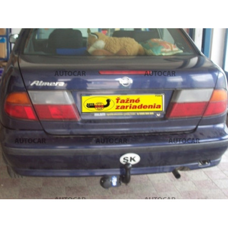 Anhängerkupplung für ALMERA - 4-türig,(N 15) - manuell–AHK starr - von 1995 bis 2000/02 Anhängerkupplung für ALMERA - 4-türig,(N 15) - manuell–AHK starr - von 1995 bis 2000/02