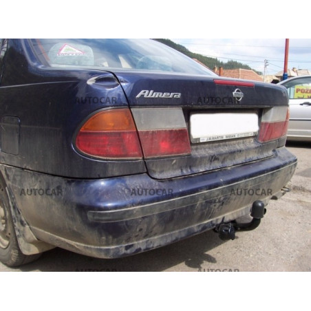 Anhängerkupplung für ALMERA - 4-türig,(N 15) - manuell–AHK starr - von 1995 bis 2000/02 Anhängerkupplung für ALMERA - 4-türig,(N 15) - manuell–AHK starr - von 1995 bis 2000/02