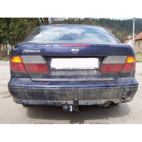 Anhängerkupplung für ALMERA - 4-türig,(N 15) - manuell–AHK starr - von 1995 bis 2000/02 Anhängerkupplung für ALMERA - 4-türig,(N 15) - manuell–AHK starr - von 1995 bis 2000/02