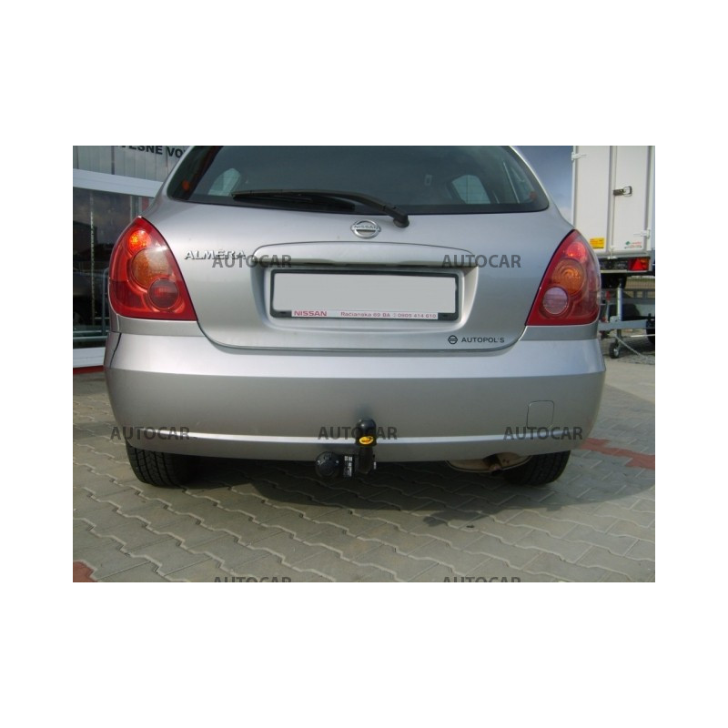 Anhängerkupplung für ALMERA - 3/5-türig,(N16) - manuell–AHK starr - von 2000/03 bis 2006