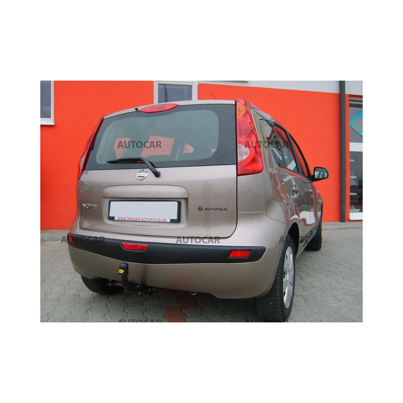 Anhängerkupplung für NOTE - ( E 11 ) - manuell–AHK starr - von 2006