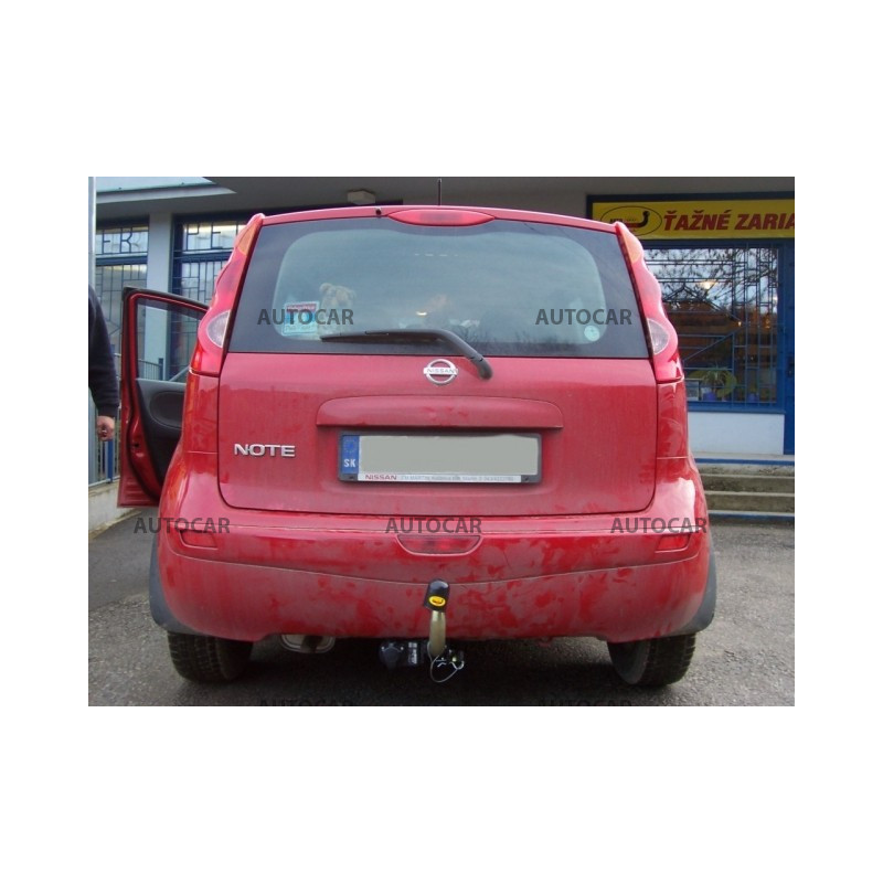 Anhängerkupplung für NOTE - ( E 11 ) - automat–AHK abnehmbar - von 2006