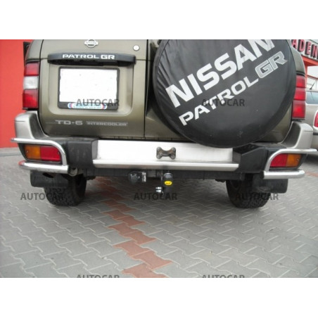 Anhängerkupplung für PATROL GR - 3/5-türig,(Y 61) - manuell–AHK starr - von 1998/01 bis 2004 Anhängerkupplung für PATROL GR - 3/5-türig,(Y 61) - manuell–AHK starr - von 1998/01 bis 2004