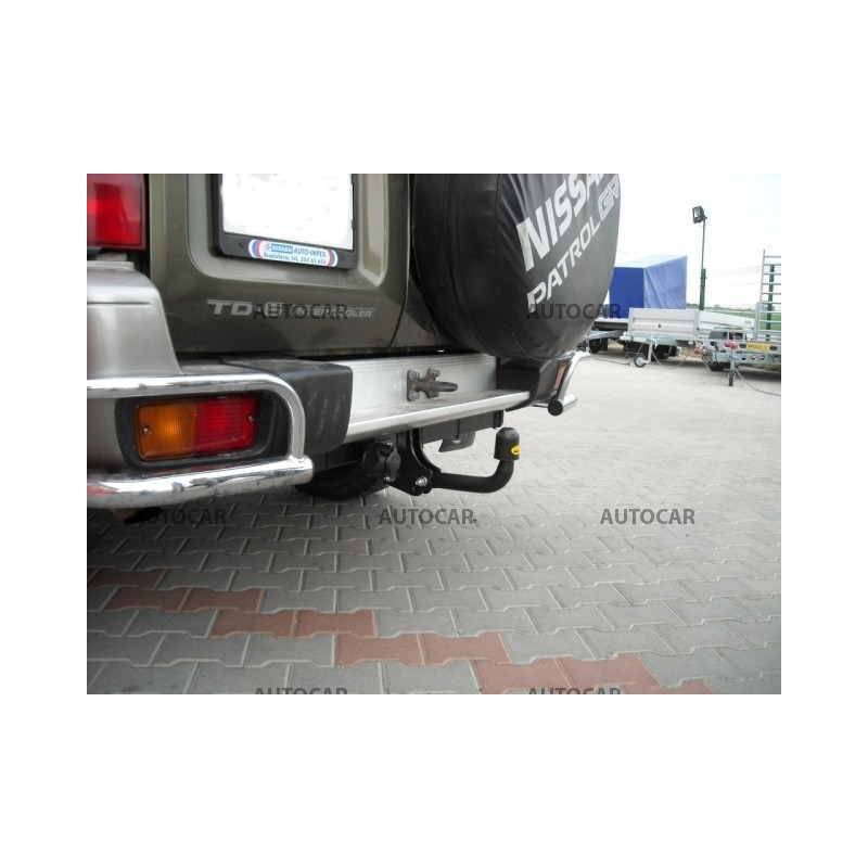 Anhängerkupplung für PATROL GR - 3/5-türig,(Y 61) - manuell–AHK starr - von 1998/01 bis 2004