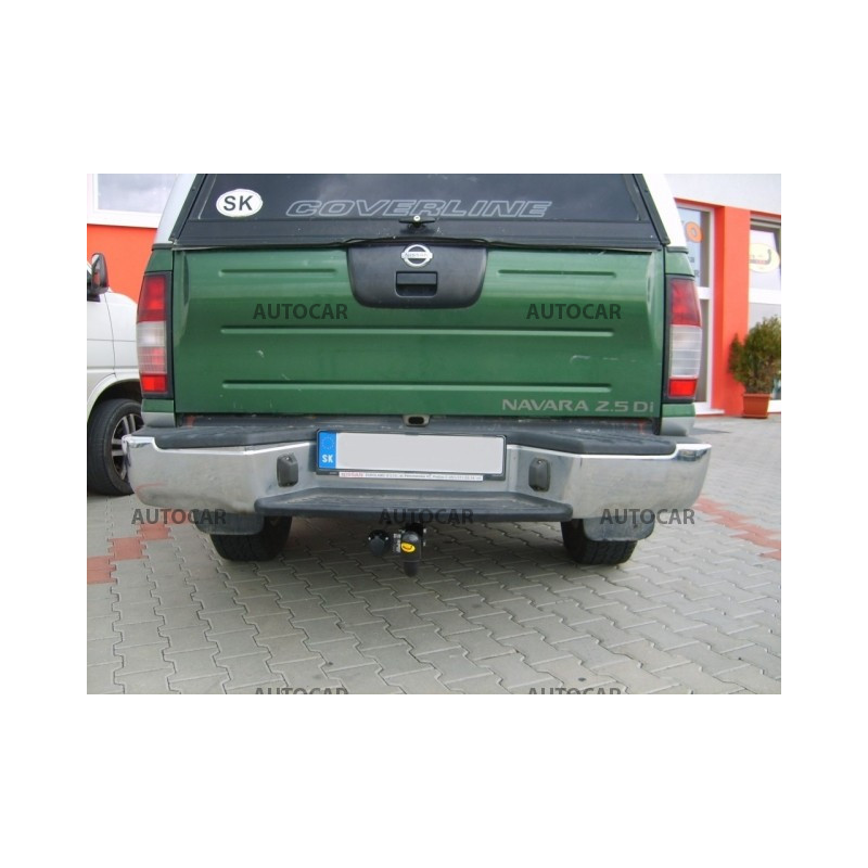 Anhängerkupplung für PICK UP-DOUBLE CUP,NP300 - (240/270) 4x4, rúrkový nárazník - manuell–AHK starr - von 2002,2007