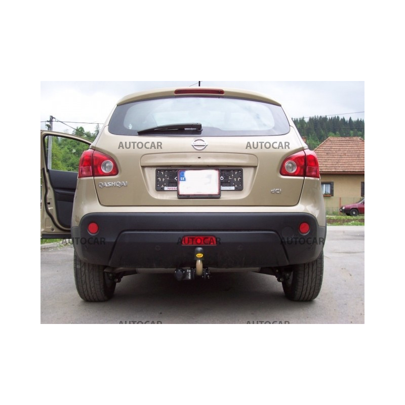 Anhängerkupplung für QASHQAI - J10 5 aj 7miestny - automat–AHK abnehmbar - von 2007