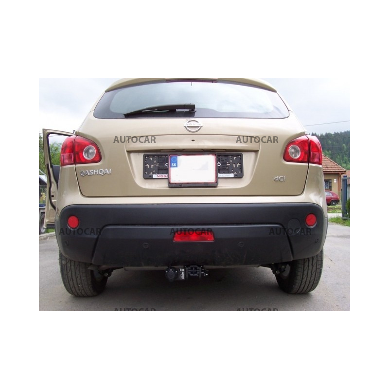 Anhängerkupplung für QASHQAI - J10 5 aj 7miestny - automat–AHK abnehmbar - von 2007