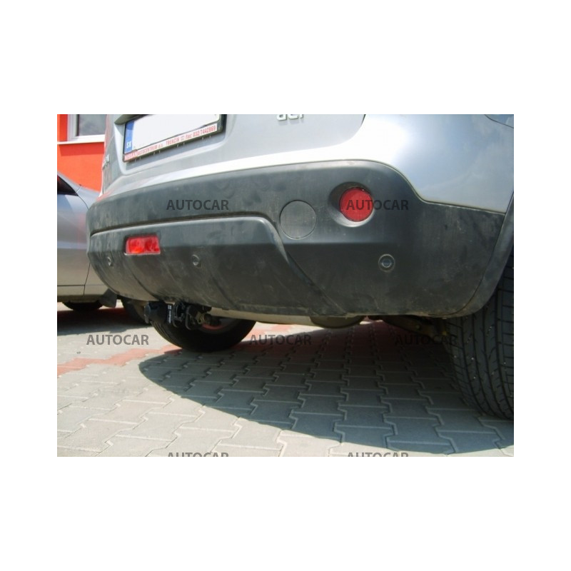 Anhängerkupplung für QASHQAI - J10 5 aj 7miestny - automat–AHK abnehmbar - von 2007