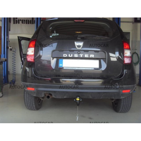 Anhängerkupplung für DUSTER - SUV 2/4 WD - automat–AHK abnehmbar - von 2010