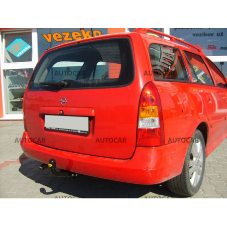 Anhängerkupplung für Opel ASTRA - "G" - manuall–AHK starr Anhängerkupplung für Opel ASTRA - "G" - manuall–AHK starr