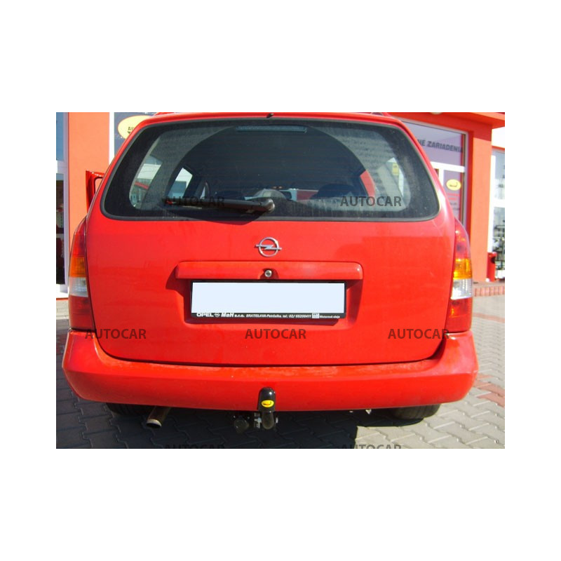 Anhängerkupplung für Opel ASTRA - "G" - manuall–AHK starr