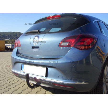 Anhängerkupplung für Opel ASTRA - "J" - automat vertikal–AHK abnehmbar Anhängerkupplung für Opel ASTRA - "J" - automat vertikal–AHK abnehmbar