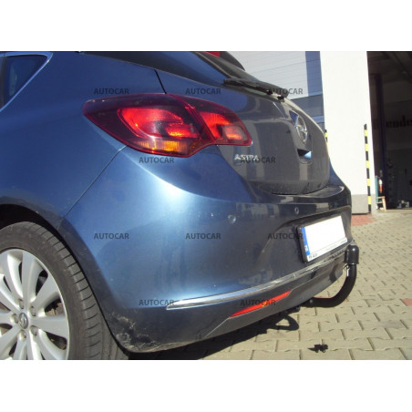 Anhängerkupplung für Opel ASTRA - "J" - automat vertikal–AHK abnehmbar Anhängerkupplung für Opel ASTRA - "J" - automat vertikal–AHK abnehmbar
