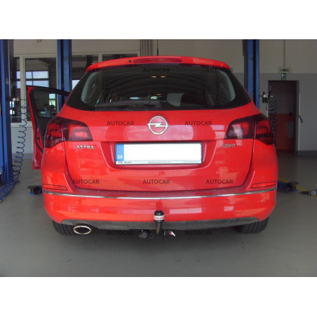 Anhängerkupplung für Opel ASTRA - "J" - automat – AHK vertikal abnehmbar Anhängerkupplung für Opel ASTRA - "J" - automat – AHK vertikal abnehmbar