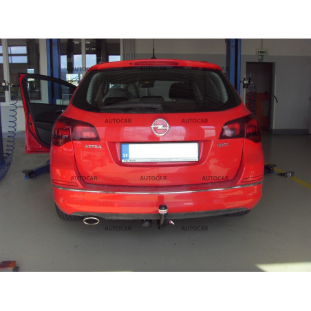 Anhängerkupplung für Opel ASTRA - "J" - automat – AHK vertikal abnehmbar Anhängerkupplung für Opel ASTRA - "J" - automat – AHK vertikal abnehmbar