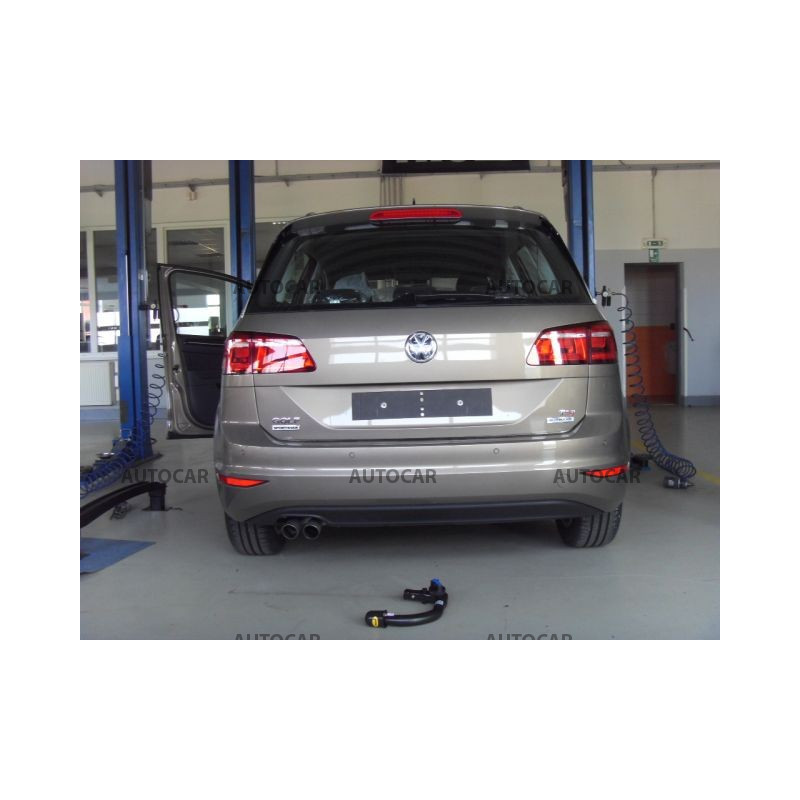 Anhängerkupplung für GOLF - VII sportsvan- manuell–AHK starr - von 2013/-